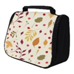 Pretty Leaves Pattern Full Print Travel Pouch (Small)