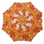 Autumn Leaves Pattern Straight Umbrellas