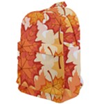 Autumn Leaves Pattern Classic Backpack