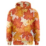 Autumn Leaves Pattern Men s Overhead Hoodie