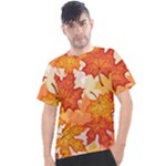 Autumn Leaves Pattern Men s Sport Top