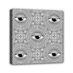 Eye Pattern Mini Canvas 6  x 6  (Stretched)