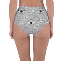 Reversible High-Waist Bikini Bottoms 