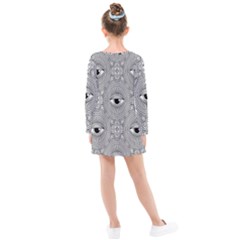 Kids  Long Sleeve Dress 