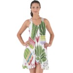 Cactus Love  Show Some Back Chiffon Dress