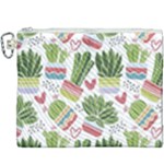 Cactus Love  Canvas Cosmetic Bag (XXXL)