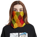 Autumn Leaves Face Covering Bandana (Two Sides)