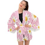 Sunflower Love Long Sleeve Kimono