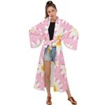 Sunflower Love Maxi Kimono