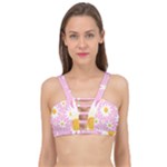 Sunflower Love Cage Up Bikini Top