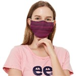 Wine Ombre Fitted Cloth Face Mask (Adult)