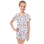 Happy Doodle Laugh Kids  Mesh Tee and Shorts Set