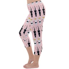 Capri Winter Leggings  Back