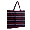 Zipper Large Tote Bag 