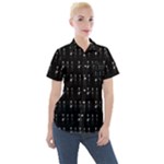 Halloween Women s Short Sleeve Pocket Shirt