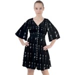 Halloween Boho Button Up Dress