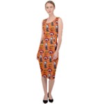 Halloween Sleeveless Pencil Dress