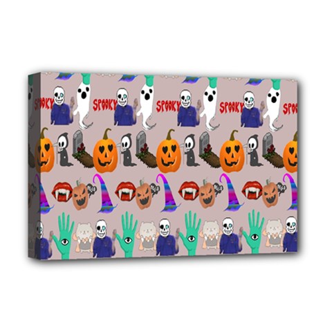 Halloween Deluxe Canvas 18  x 12  (Stretched) from ArtsNow.com
