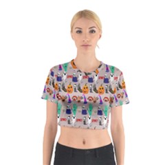 Halloween Cotton Crop Top from ArtsNow.com