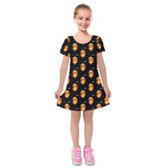 Halloween Kids  Short Sleeve Velvet Dress from ArtsNow.com
