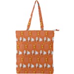 Halloween Double Zip Up Tote Bag