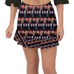 Halloween Fishtail Mini Chiffon Skirt