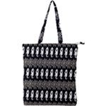 Halloween Double Zip Up Tote Bag