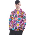 Colourful Funny Pattern Men s Pullover Hoodie