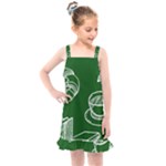 Books And Baked Goods Pattern Kids  Overall Dress