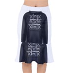 Tic Tac Monster Short Mermaid Skirt