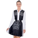 Tic Tac Monster Long Sleeve Panel Dress