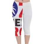 Womens March Velvet Capri Leggings 