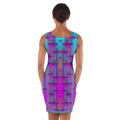 Wrap Front Bodycon Dress 