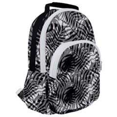 Rounded Multi Pocket Backpack 