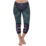 Mandala Corset Capri Winter Leggings 