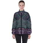 Mandala Corset Women s High Neck Windbreaker