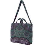 Mandala Corset Square Shoulder Tote Bag