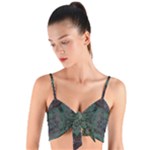 Mandala Corset Woven Tie Front Bralet