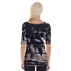 Wide Neckline T-Shirt 