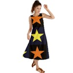 Color Stars Summer Maxi Dress