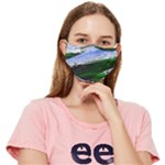 Color Twist Fitted Cloth Face Mask (Adult)