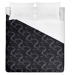 Gray Swirls Duvet Cover (Queen Size)