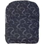 Gray Swirls Full Print Backpack