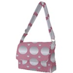 Pinky Full Print Messenger Bag (L)