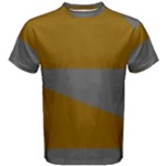 Orange and gray Saw Men s Cotton Tee