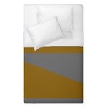 Orange and gray Saw Duvet Cover (Single Size)