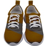 Orange and gray Saw Kids Athletic Shoes