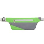 Green and gray Saw Active Waist Bag