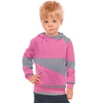 Pink and gray Saw Kids  Hooded Pullover