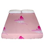 Pink Fairies Fitted Sheet (Queen Size)